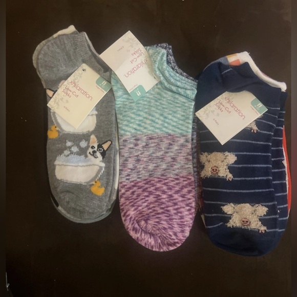 Xhileration Women's Lot Of 3 6 Pack Low Cut Socks Size 4-10 Soft 18 Pairs - Picture 2 of 3